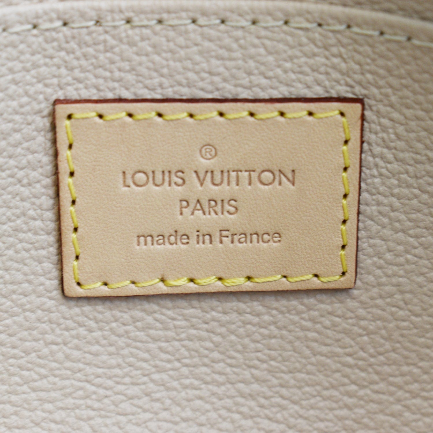 Authentic Louis Vuitton Envelope Style Dust Bag 5.25”x3” .