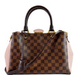 Louis Vuitton Brittany Damier Ebene Shoulder Bag Brown