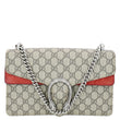 GUCCI Dionysus Small GG Supreme Canvas Shoulder Bag Beige 400249