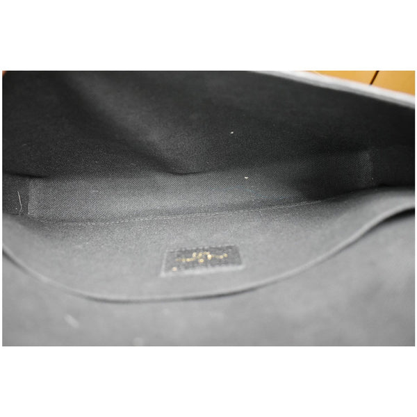 LOUIS VUITTON Felicie Monogram Empreinte Chain Pochette Crossbody Bag Black