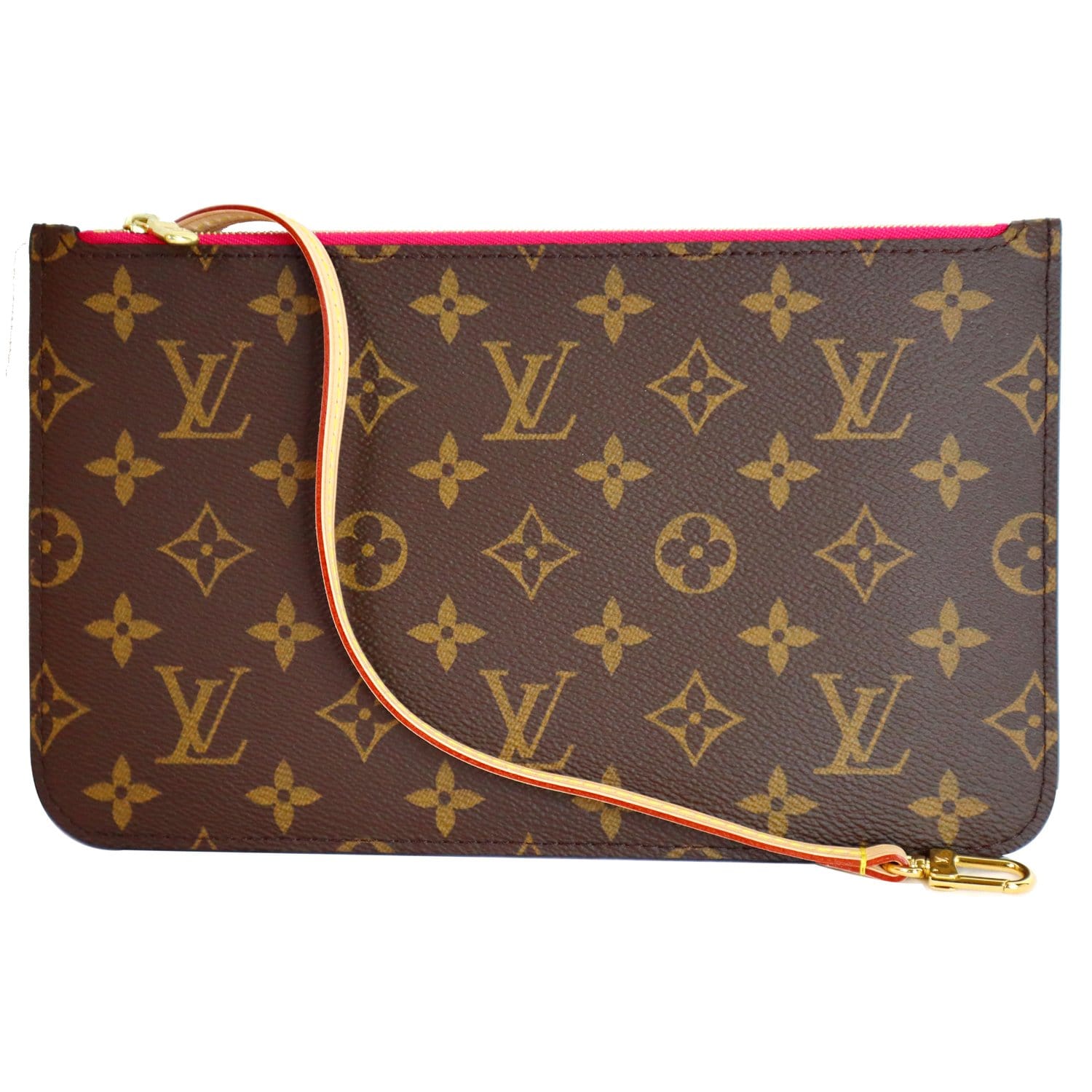 Louis Vuitton Pochette Neverfull MM Monogram Canvas Bag