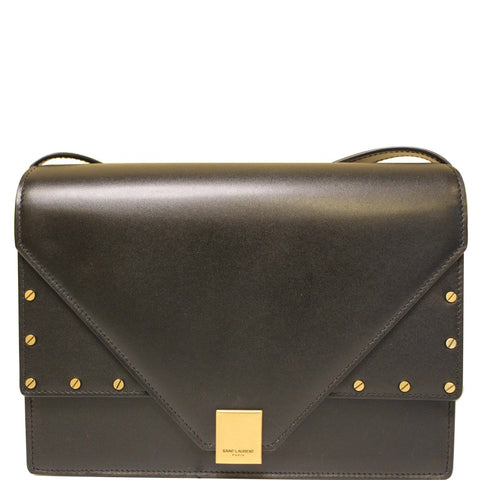 YVES SAINT LAURENT Small Margaux Leather Shoulder Bag Black - Last Call