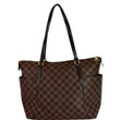 LOUIS VUITTON Totally MM Damier Ebene Shoulder Bag Brown