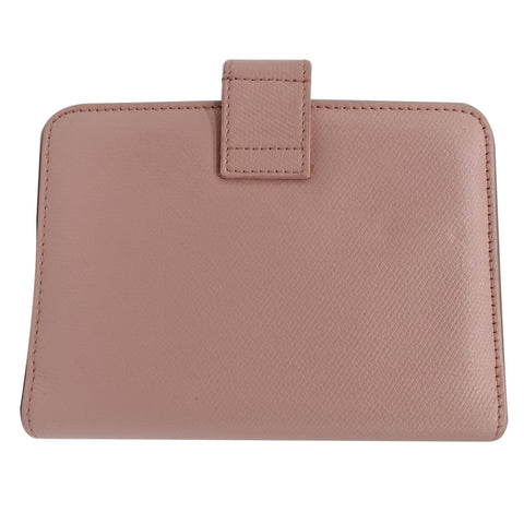 CHANEL Agenda Leather Organizer Wallet Pink