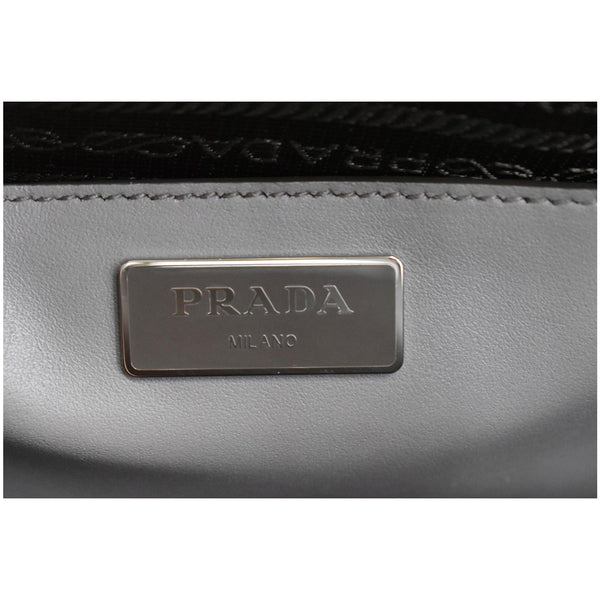 PRADA City Sport B2925R Leather 2Way Shoulder Bag Grey