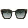 TOM FORD FT0573 55X 52 Lara-02 Sunglasses Blue Mirrored Lens
