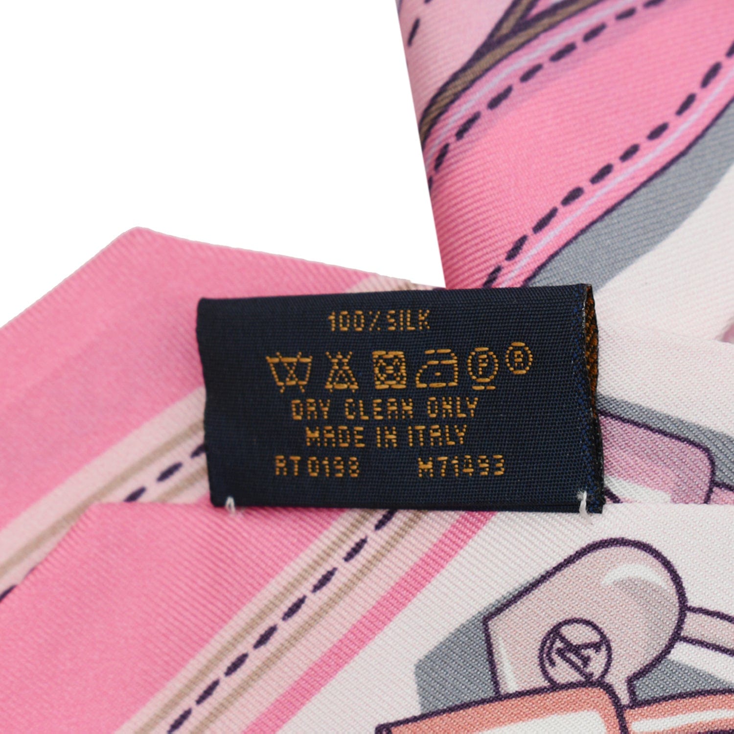 Louis Vuitton Denimgram Confidential Bandeau Light Pink Silk