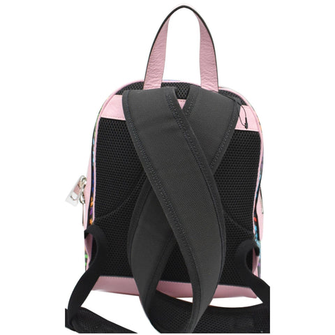 GUCCI Psychedelic GG Supreme Monogram Canvas Backpack Bag Multicolor 601296
