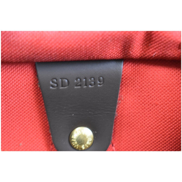 Louis Vuitton Speedy 25 Damier Ebene Satchel Bag code