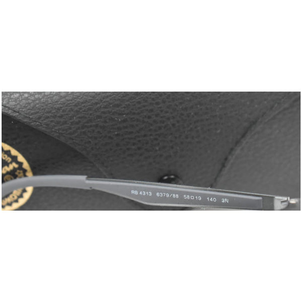 RAY-BAN RB4313-637988 Sunglasses Grey Silver Mirror Gradient Lens