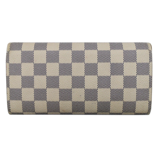 Louis Vuitton Emilie Damier Azur Wallet for women