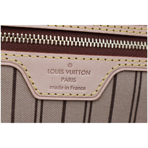 LOUIS VUITTON Neverfull MM Monogram Canvas Shoulder Bag Brown