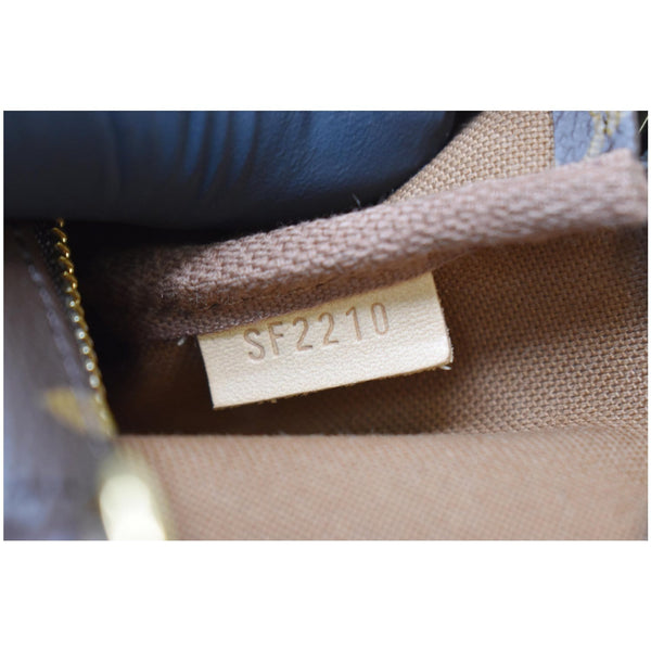 Louis Vuitton Mini Pochette Monogram Canvas Pouch code SF2210
