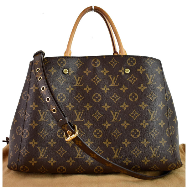 preloved Lv Montaigne GM Monogram Canvas Shoulder Bag