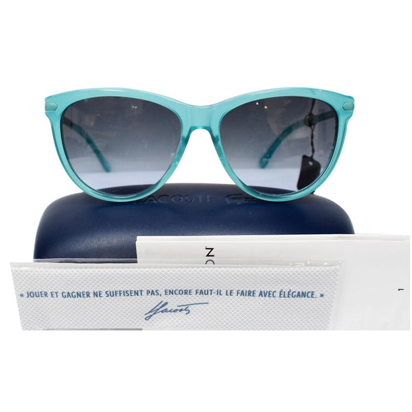 Lacoste Cat Eye Women Blue Sunglasses for sale