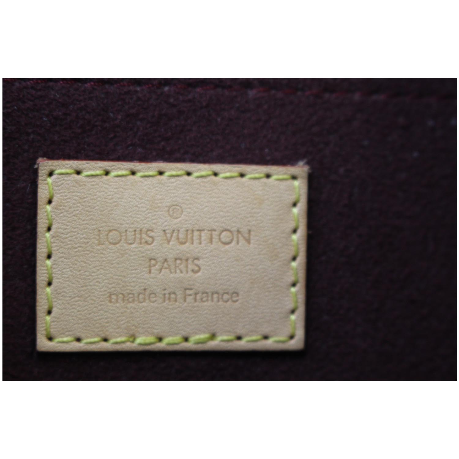 Montsouris Louis Vuitton Alma bracelet Brown Cloth ref.645138
