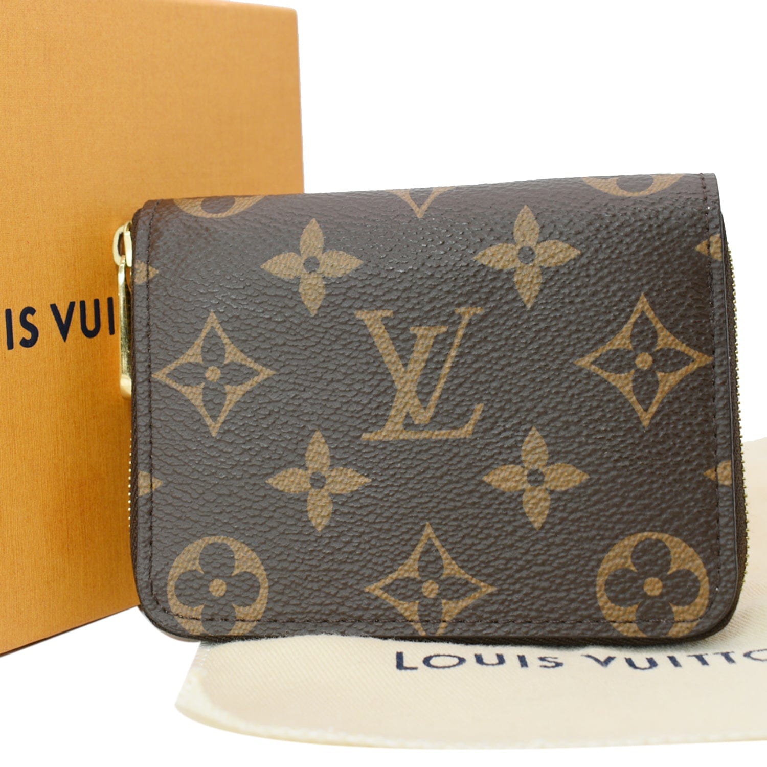 Louis Vuitton Monogram Canvas Valentine Dog Zippy Coin Purse, myGemma