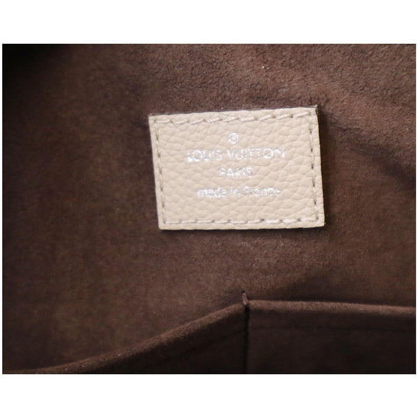 Louis Vuitton Haumea Mahina Calfskin Leather Bag tags