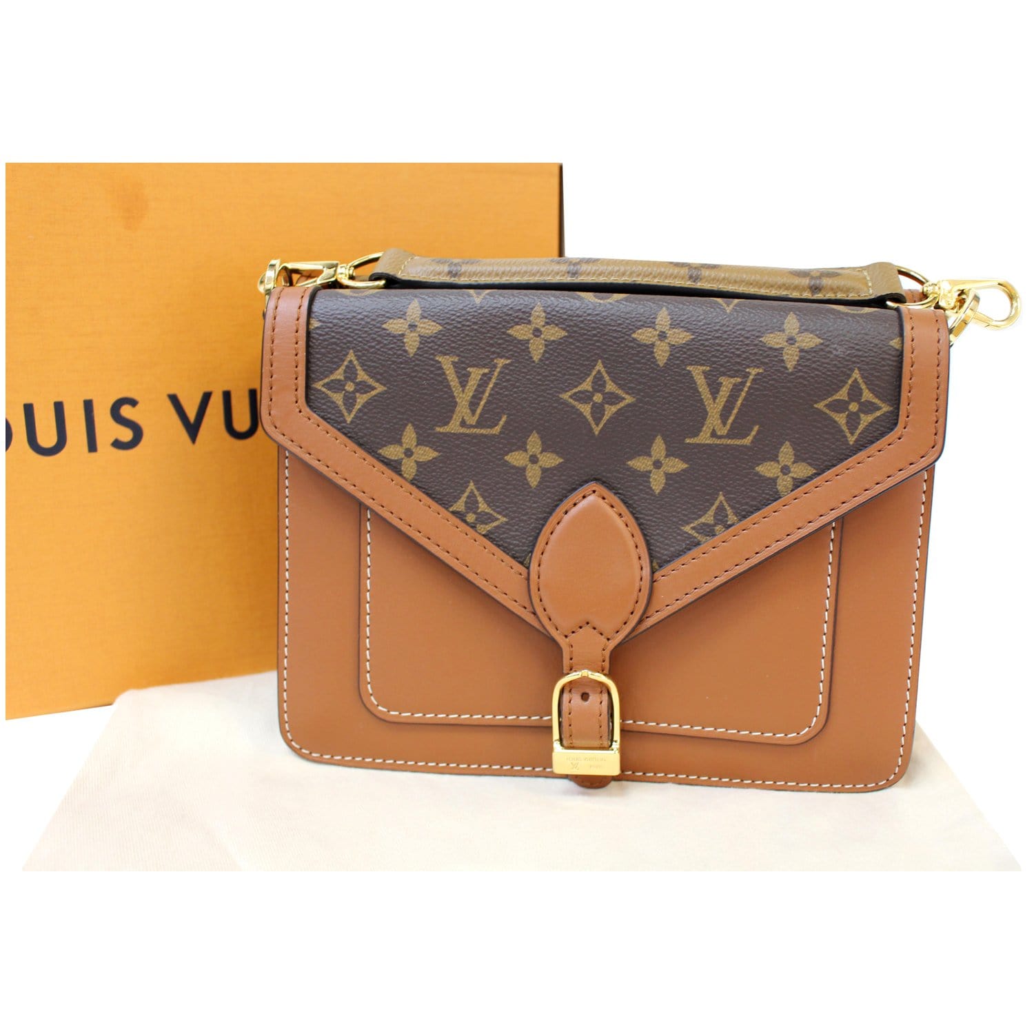 Louis Vuitton Vintage Monogram Sac Biface - Crossbody Bags, Handbags