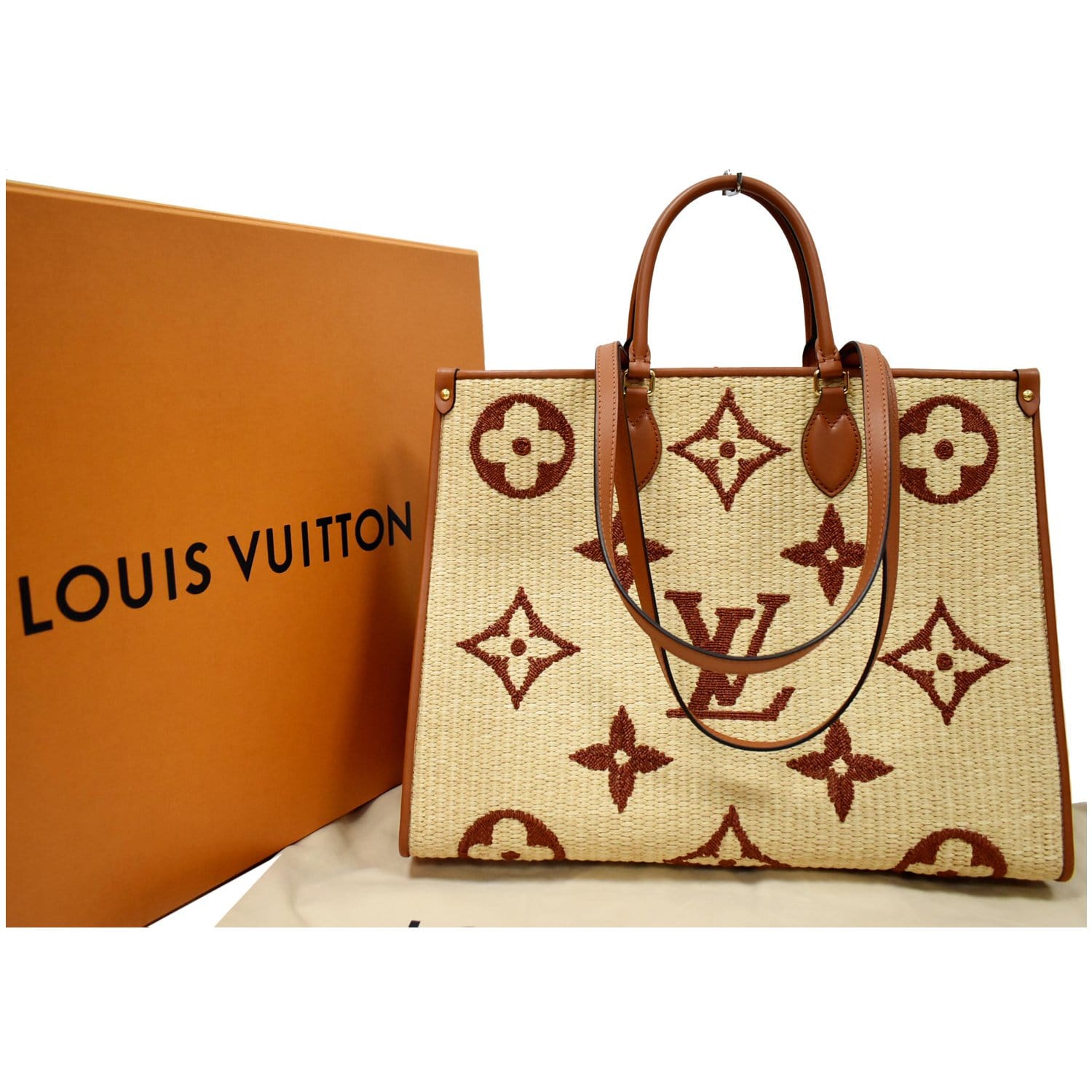 Louis Vuitton Raffia Pochette (SHF-Emz8og) – LuxeDH