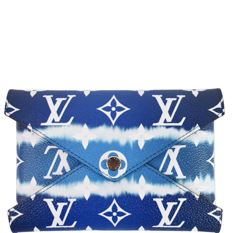 LOUIS VUITTON Kirigami Pochette Medium Monogram Escale Blue - Last Call
