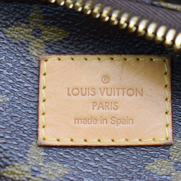 LOUIS VUITTON Sully PM Monogram Canvas Shoulder Bag Brown