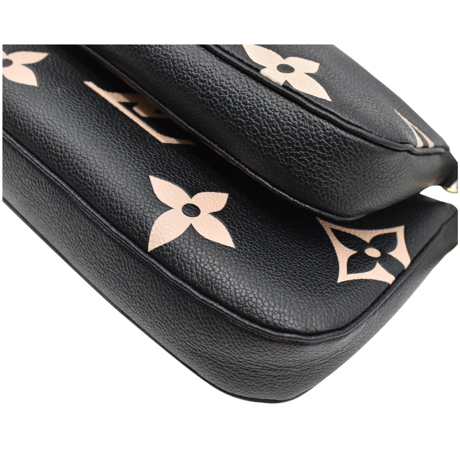 Multi Pochette Accessoires Bicolor Monogram Empreinte Leather in Black –  ZAK BAGS ©️