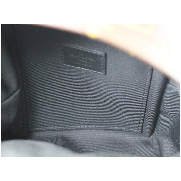 Louis Vuitton Palm Springs Mini Monogram Backpack gray interior