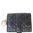Christian Dior Mini Lady Dior Cannage Compact Wallet