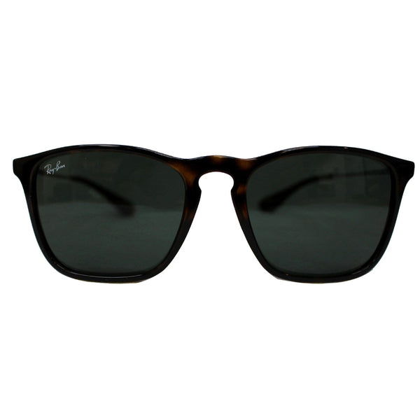 RAY-BAN RB4187 710/71 54 Sunglasses Light Havana / Dark Green Lens