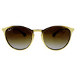 Ray-Ban Erika Gold Sunglasses Brown Gradient Lenses