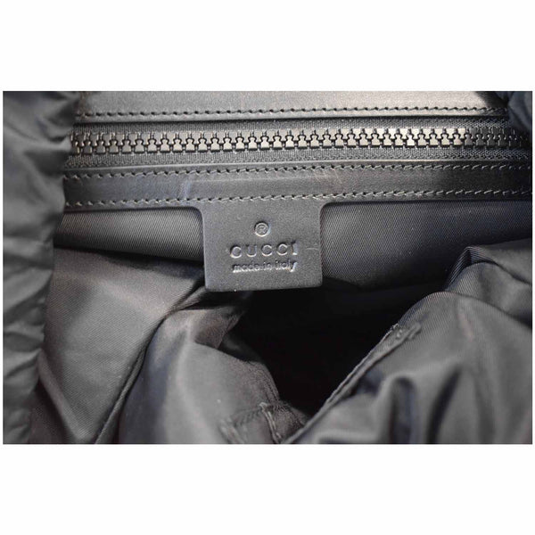 GUCCI Classic GG Monogram Medium Velvet Backpack Dark Blue 574923