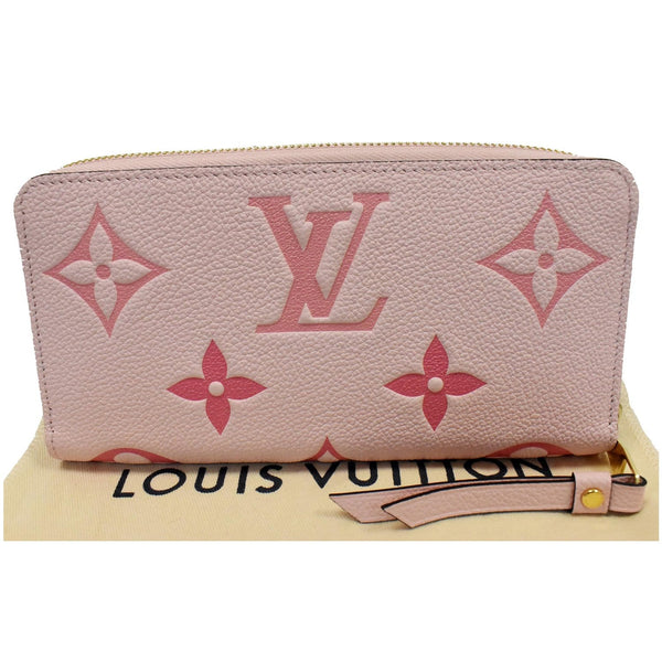 LOUIS VUITTON Empreinte Monogram By The Pool Zippy Wallet Rose Pink