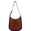 CHLOE Darryl large Grain Leather Hobo/Shoulder Bag Brown