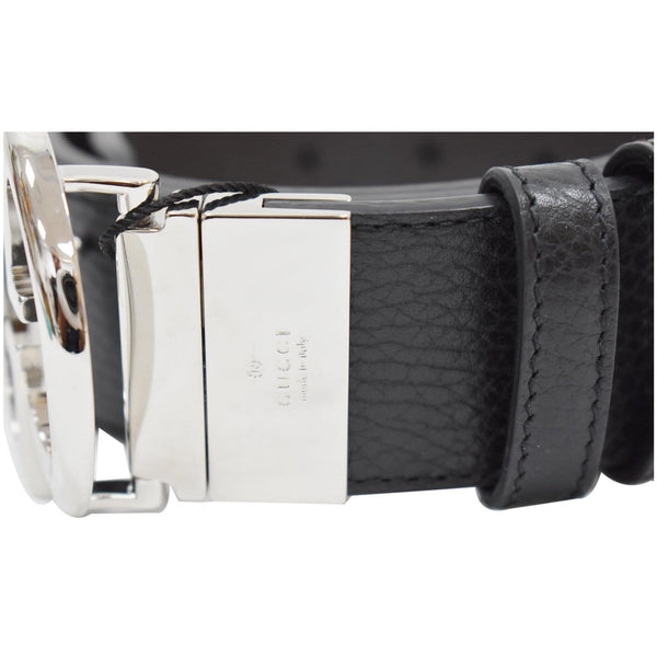 Gucci GG Reversible Leather Belt Black/Brown Size 95.38 - Shop at DDH