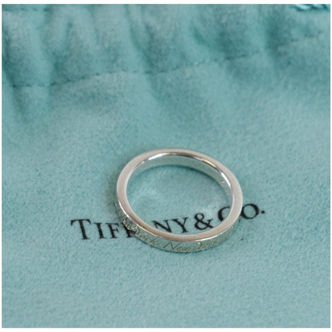 Tiffany & Co 5th Ave Sterling Silver 727 women