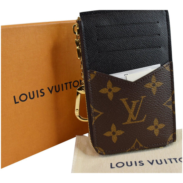 Louis Vuitton Monogram Canvas Recto Verso Card Holder Brown