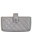 Chanel Perforated Lambskin Quilted Mini Phone Holder