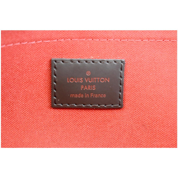 LOUIS VUITTON Favorite MM Damier Ebene Crossbody Bag Brown