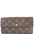 Louis Vuitton Sarah Monogram Canvas Card Holder Wallet