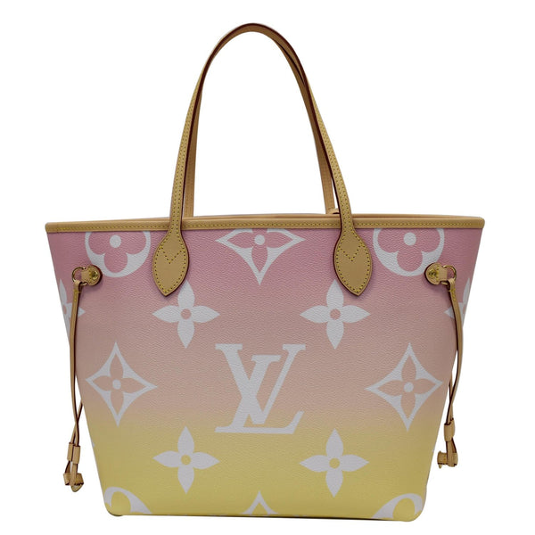 Louis Vuitton Neverfull MM Pool Giant Tote Bag with LV logo