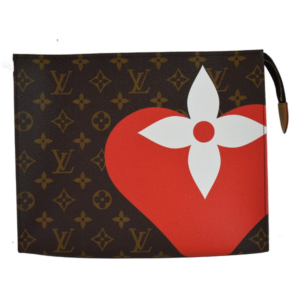 LOUIS VUITTON Game On Toiletry 26 Monogram Canvas Pouch Brown