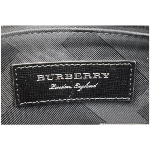 BURBERRY Large London Business Briefcase Messenger Bag Black
