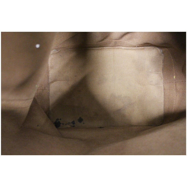 LOUIS VUITTON Large Noe Monogram Canvas Shoulder Bag Brown