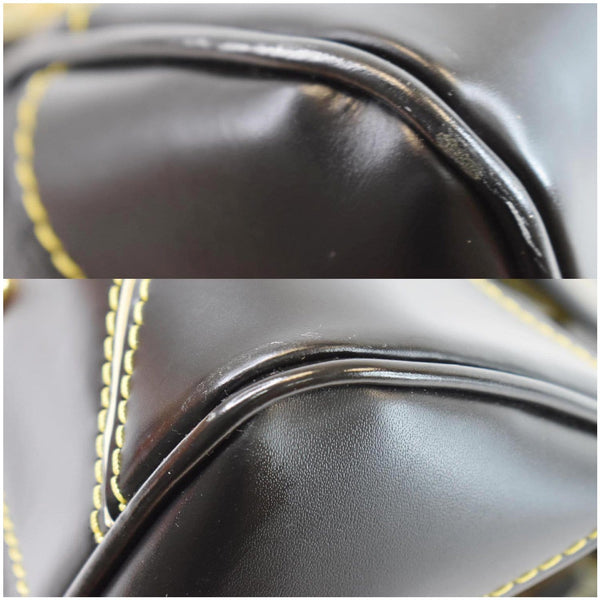 Louis Vuitton Le Radieux Suhali Leather Satchel Bag - used conditions