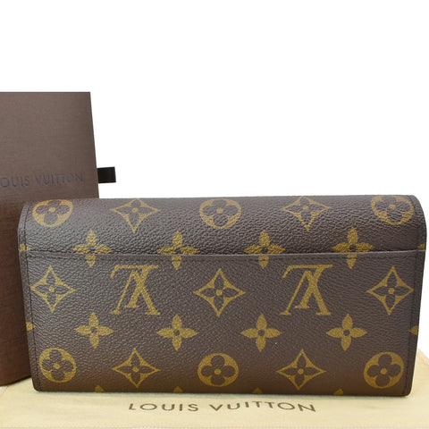 Louis Vuitton Sarah Monogram Canvas Wallet Brown - DDH