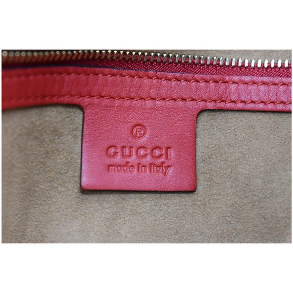 GUCCI Linea A Supreme Coated Canvas Hobo Shoulder Bag Beige 414930