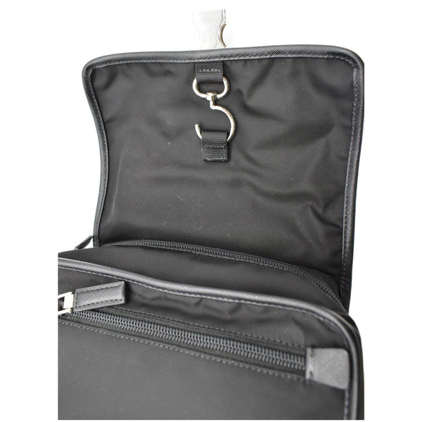 PRADA Nylon and Saffiano Leather 3789 Smartphone Case Black