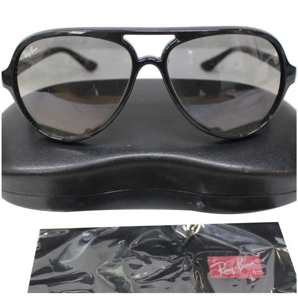 RAY-BAN RB4125 Cats 5000 Classic Sunglasses Grey Gradient Lens