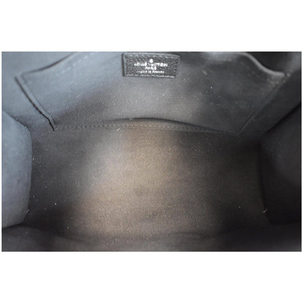 LOUIS VUITTON MyLockme BB Leather Crossbody Bag Black